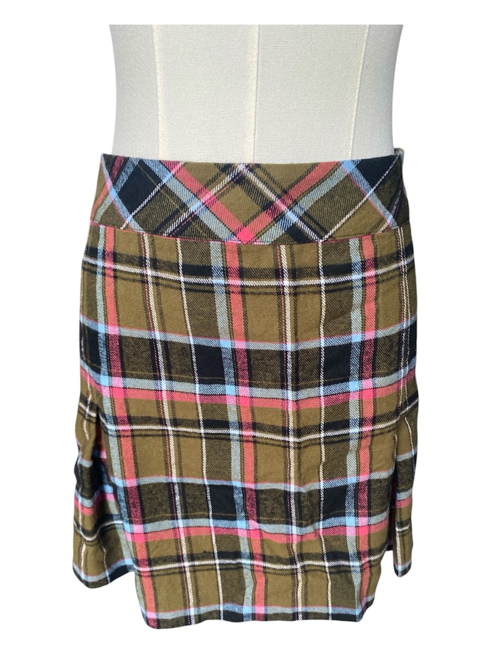 Delia’s Plaid Mini Skirt